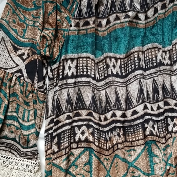 Lace Fringed Dress - Picture 3 of 5